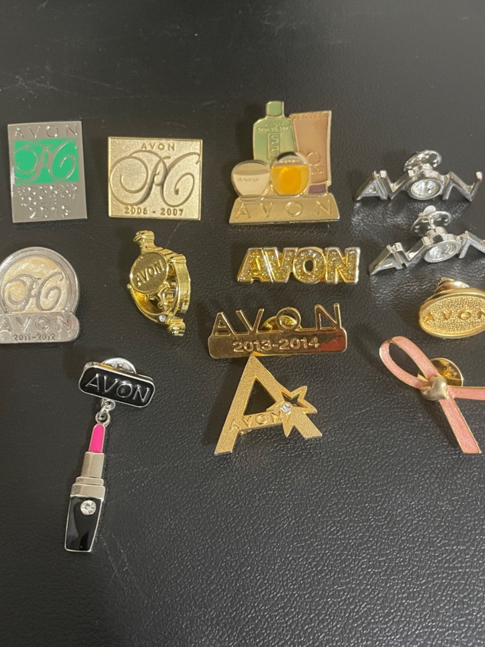 Lot of 13 Avon Pin Collection